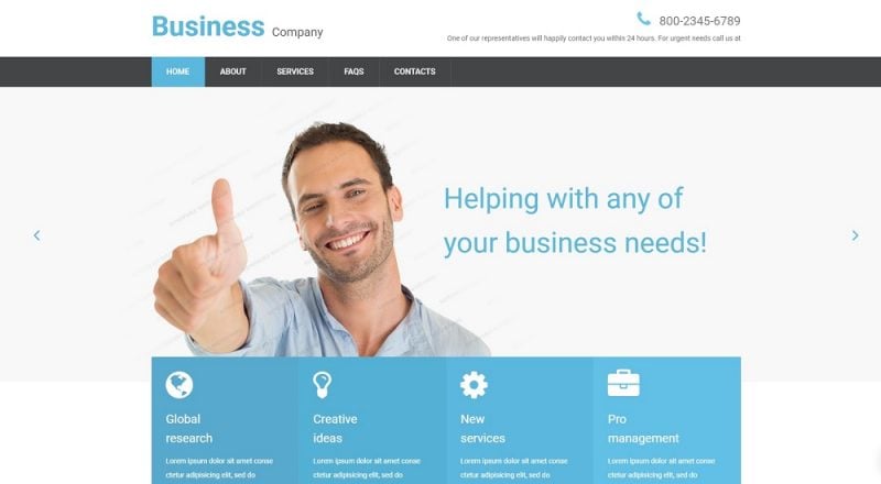 20 Free Responsive Bootstrap HTML5 Website Templates 2022 – Yes Web Designs