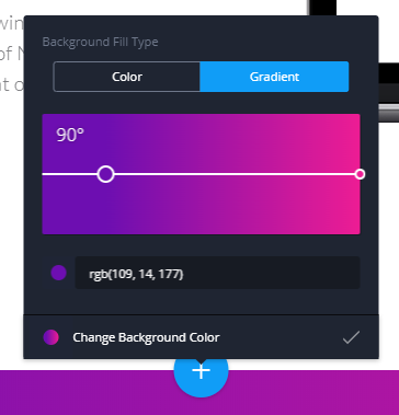 How to Customize the Background