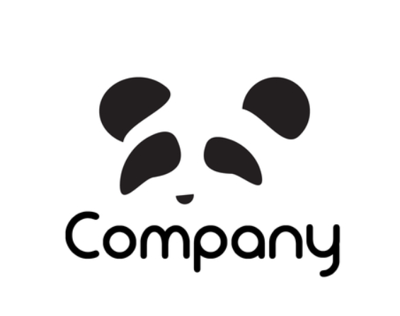 panda logo branding