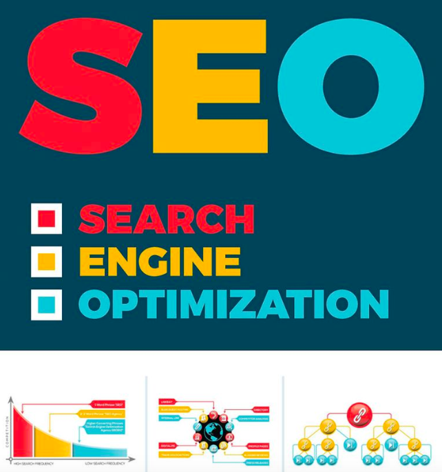 Search Engine Optimization Infograph Infographic Elements