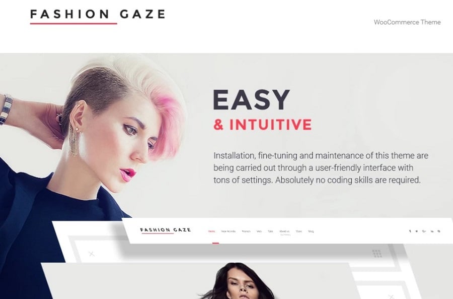 Fashion Gaze - Apparel Store WooCommerce Theme