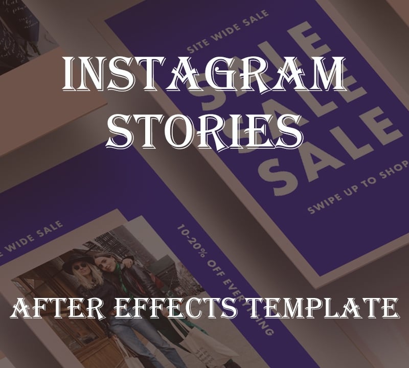 Instagram Stories - After Effects Intro