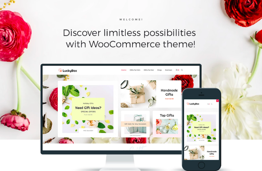 LuckyBox - Gift Store Elementor WooCommerce Theme