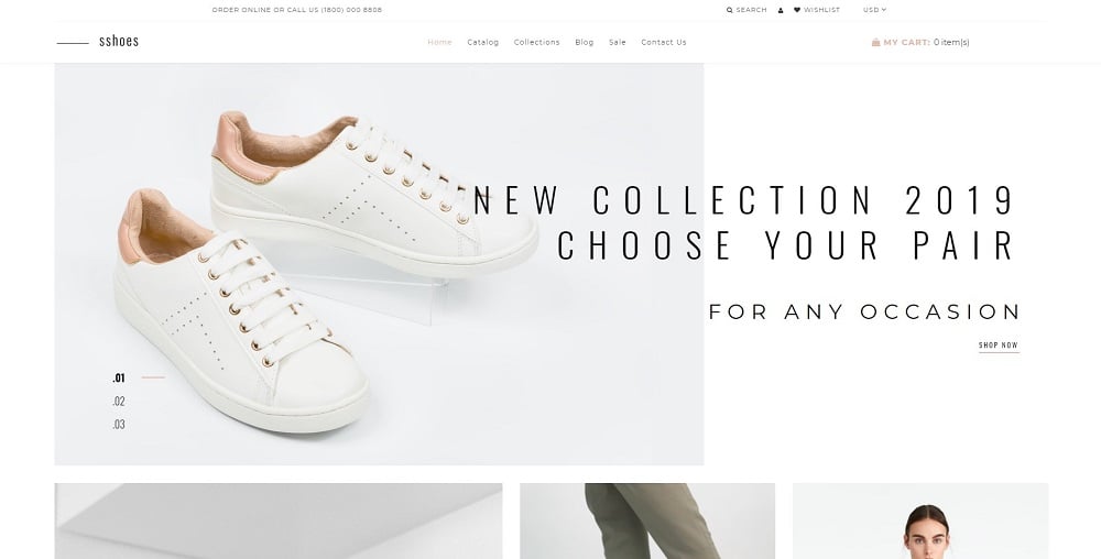 sshoes - Shoe Store Clean Shopify Theme
