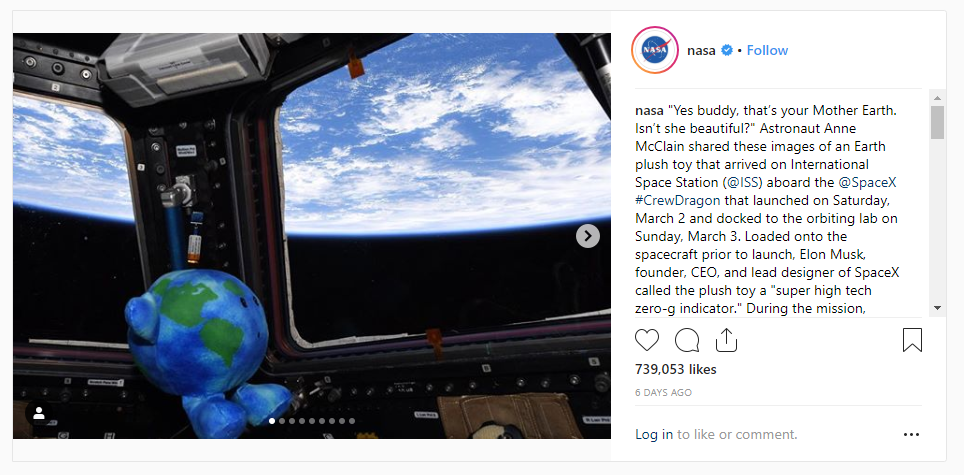 NASA Instagram