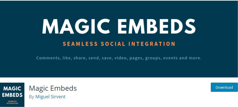 Magic Embeds.