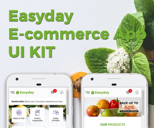 Easyday E-commerce App KIT App Template