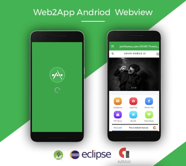 Web2App Android Webview App Template