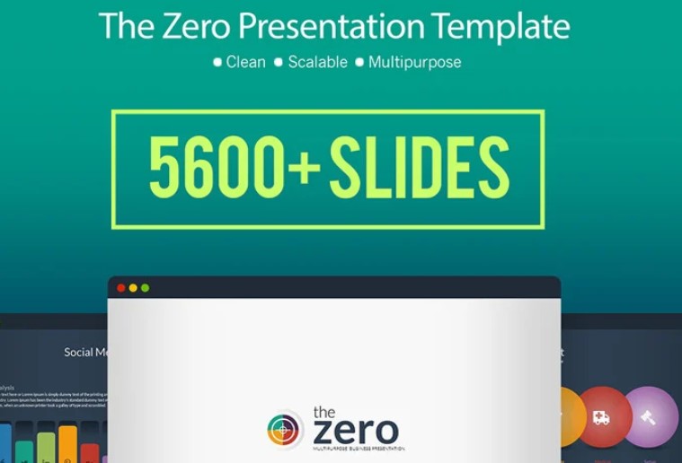 zero presentation template