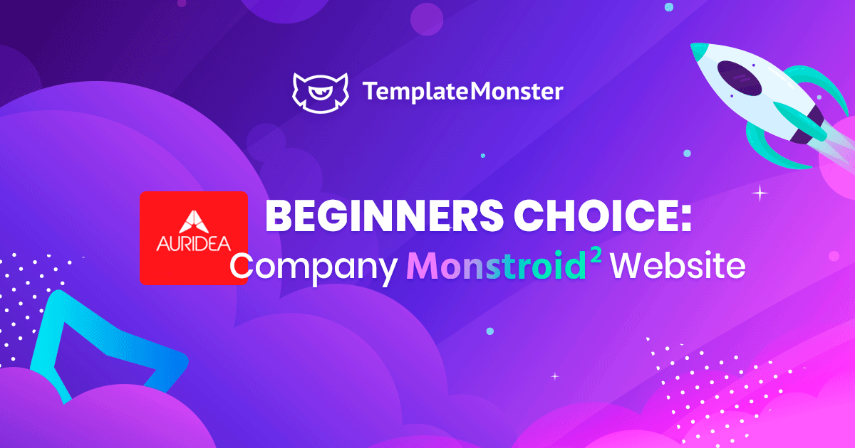 Beginners Choice: Auridea Company Monstroid2 Website