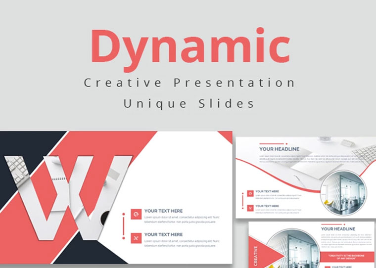 Dynamic PowerPoint Template.