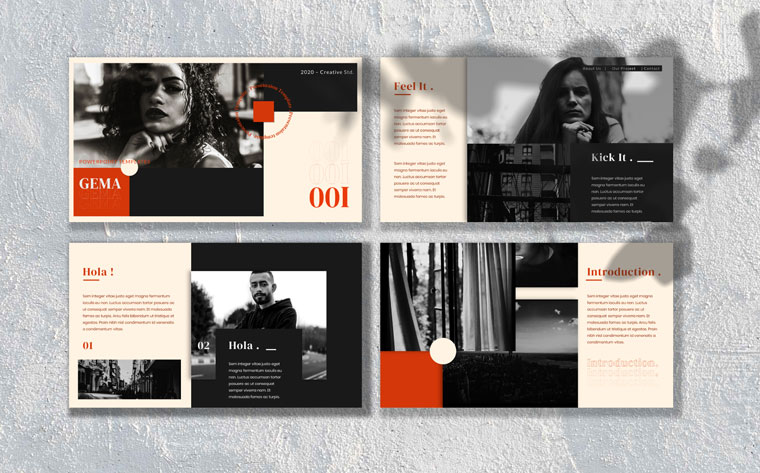 Gemma | Creative PowerPoint Template.