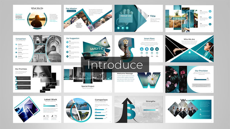 Modern Design PowerPoint Template.