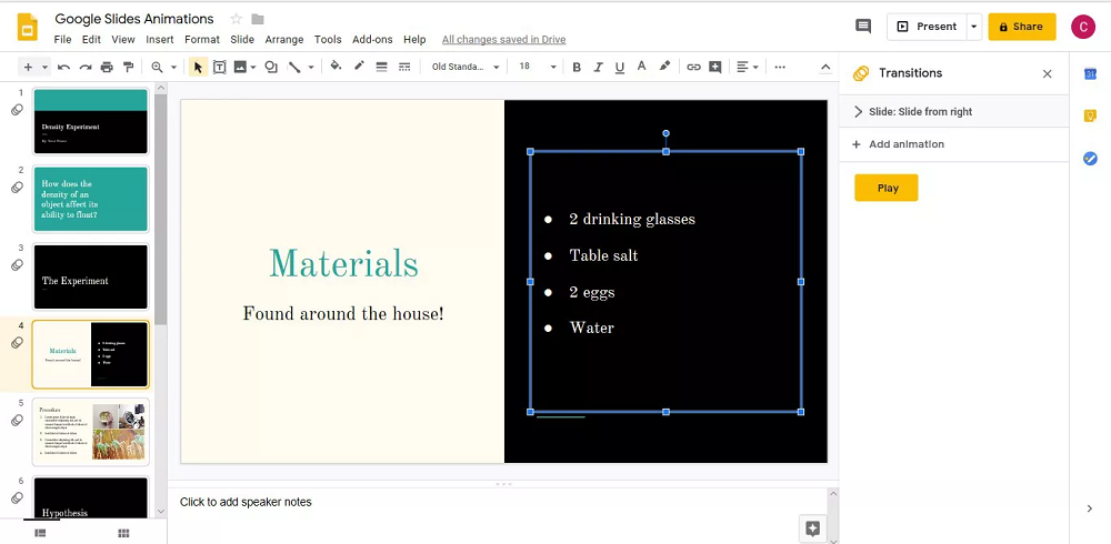 The Full Guide on How to Animate Words in Google Slides