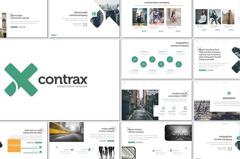 Contrax Google Slides