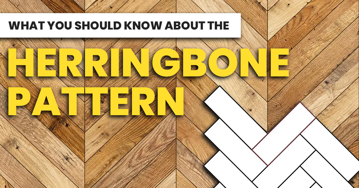Herringbone pattern.