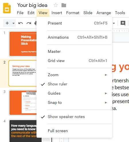 The Full Guide on How to Animate Words in Google Slides
