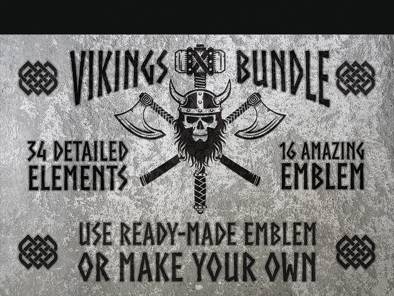Vikings Bundle Illustration