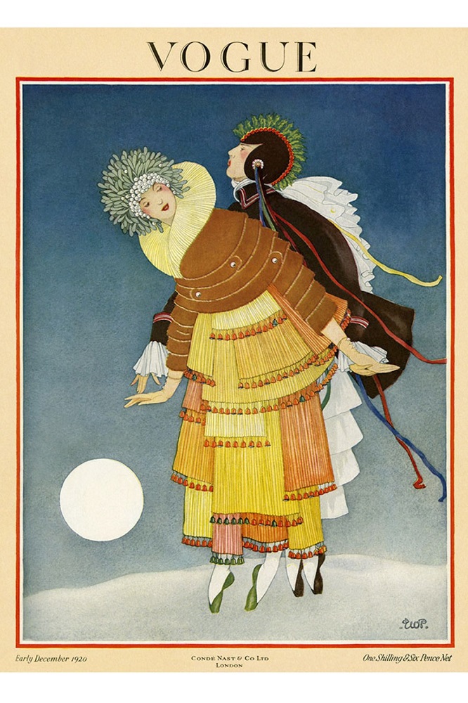 Vogue magazine cover December 1920