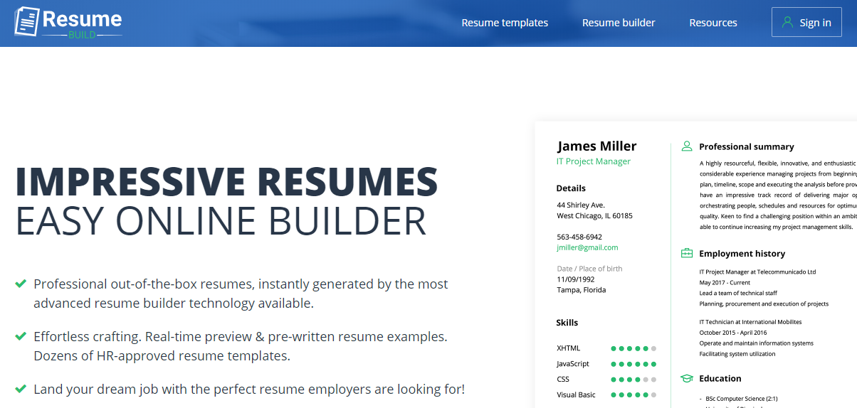 Astonishing resume is a few simple steps.