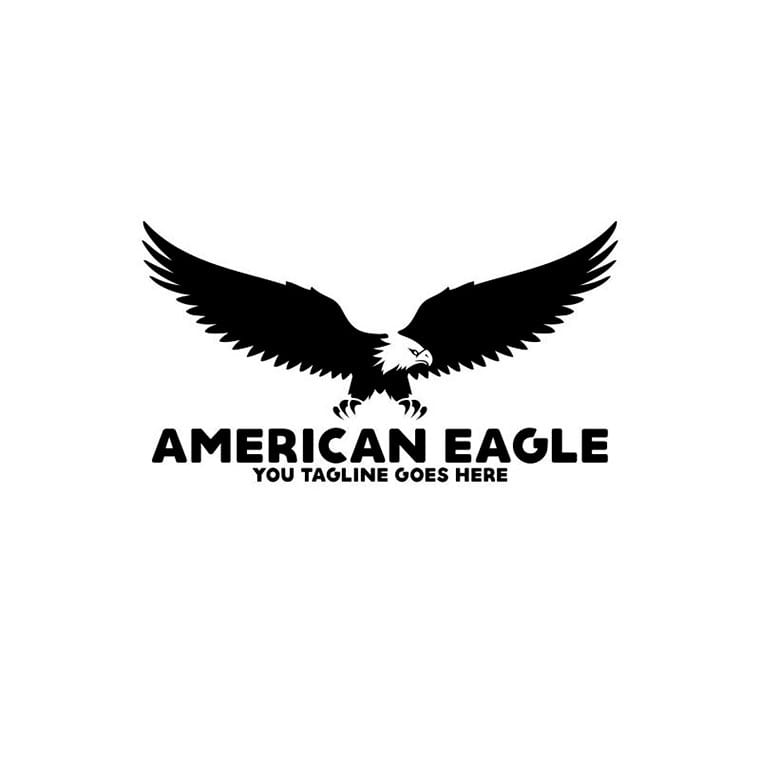 American Eagle Logo Template by Brandlogo