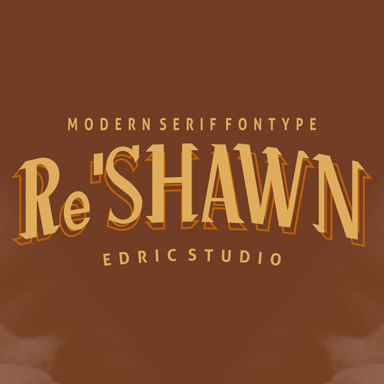 ReSHAWN Font by EdricStudio