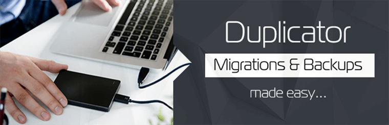 WordPress migration plugin.