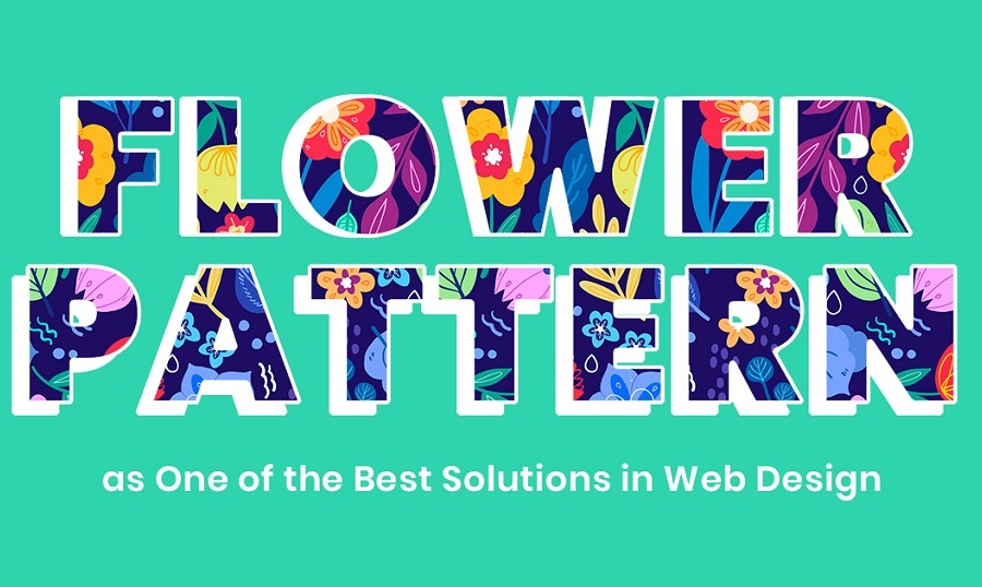 Flower Patterns as One of the Best Solutions in Web Design.