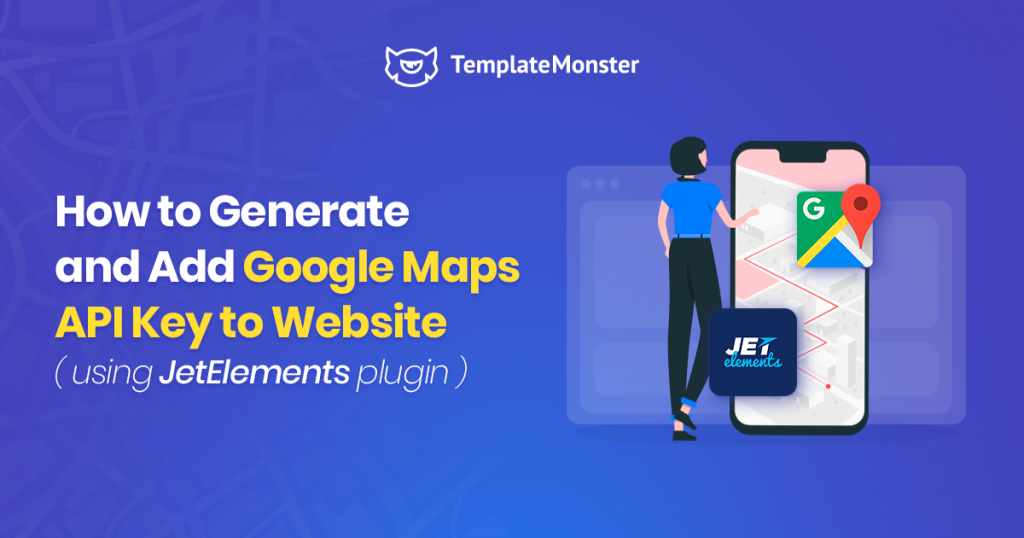 how to add google maps api to website