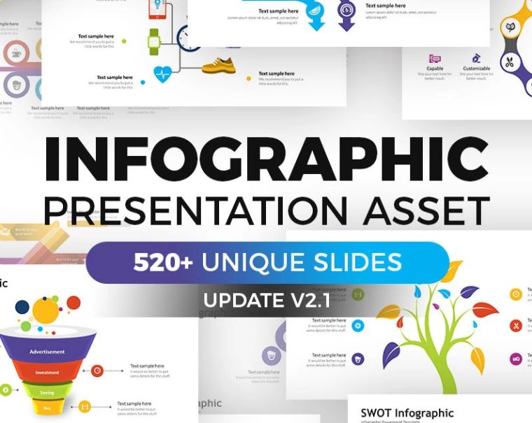 Business Infographic Pack - Keynote Asset Keynote Template