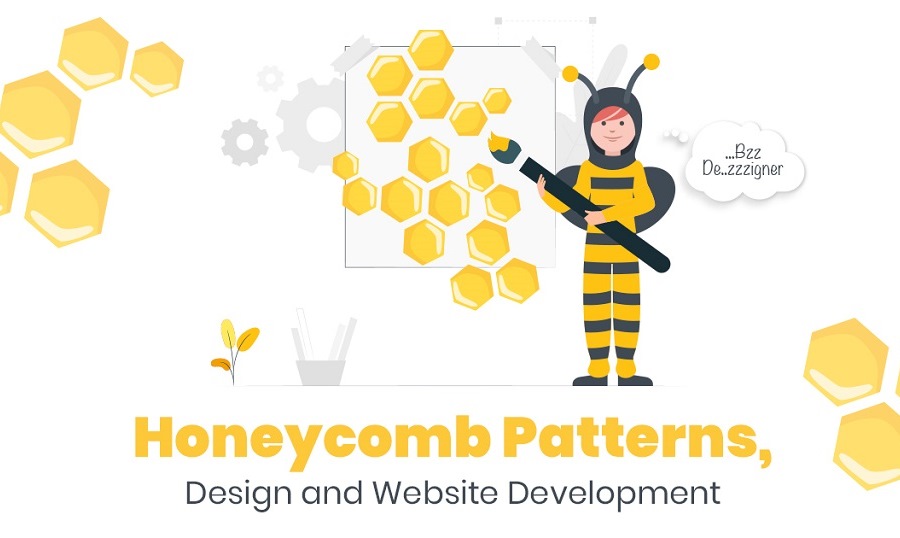 Honeycomb Patterns, Design, and Website Development.
