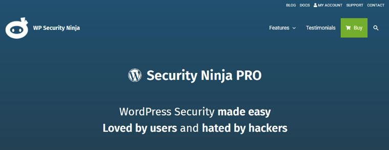 WordPress plugin Security Ninja.