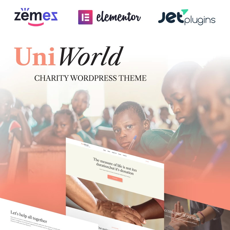 Donations Charity WordPress Theme