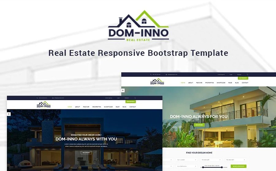 dominno-real-estate-responsive-website-template