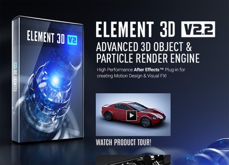  Element 3D.