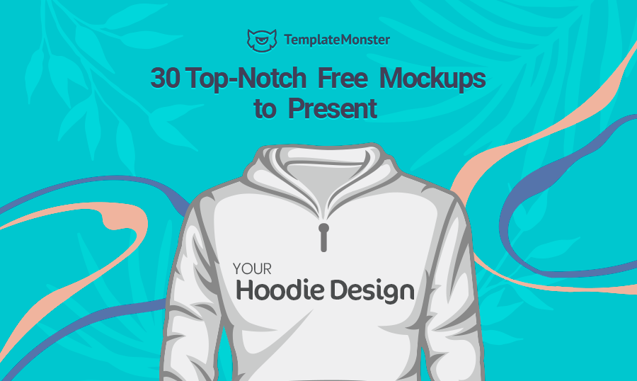 30 Top-notch Free Mockups to Present Your Hoodie Design.