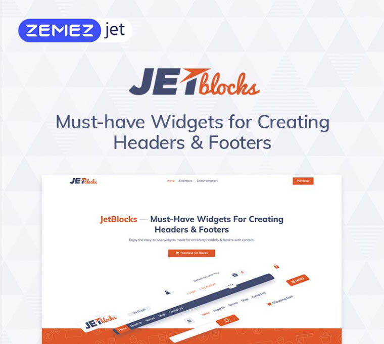 JetBlocks - Elementor Header & Footer Widgets WordPress Plugin.