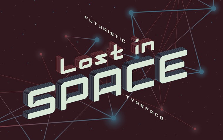 lost in space font