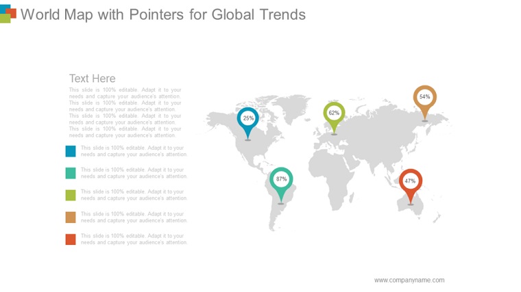 World Map Powerpoint 2.
