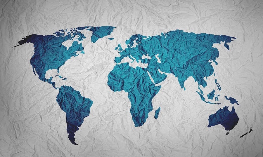 World Map PowerPoint Template.