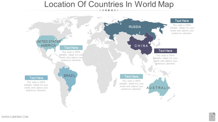 World Map Powerpoint.