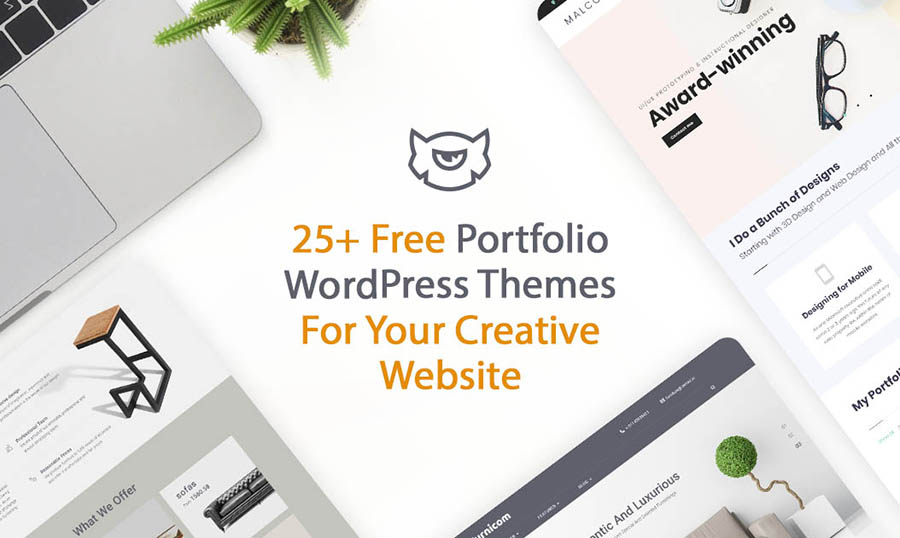 25+ Free Portfolio WordPress Themes.