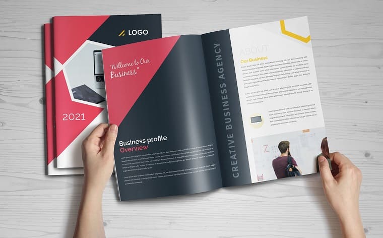 Palomas-Pages-Brochure Corporate Identity Template.