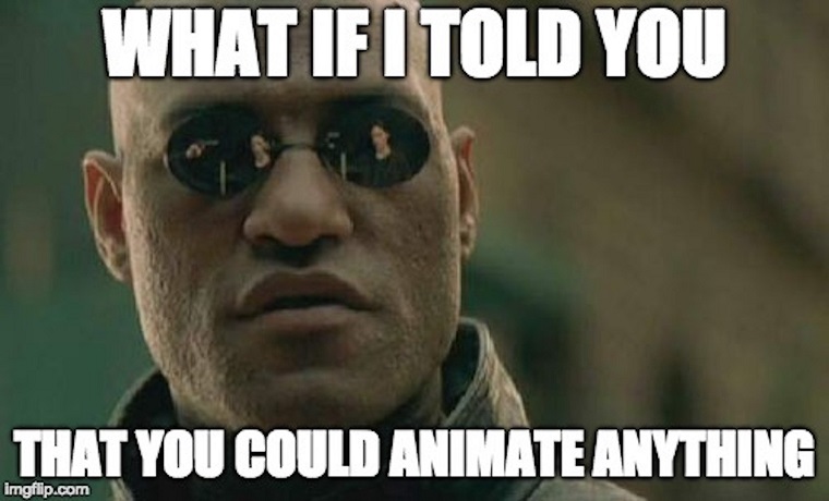 Animation anything.