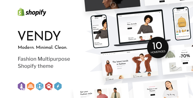 Vendy - Multipurpose Shopify Theme.
