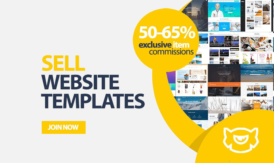 sell website templates main image