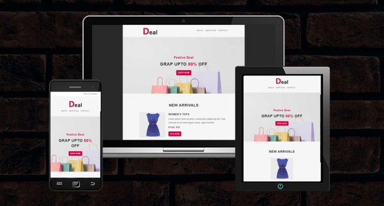 Deal - Responsive Email Newsletter Template.