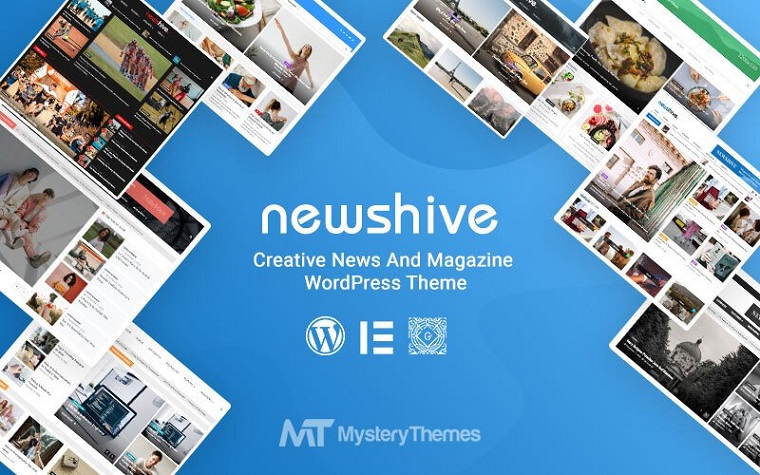 Newshive- Creative, Flexible Magazine, News Portal & Blog WordPress Theme.