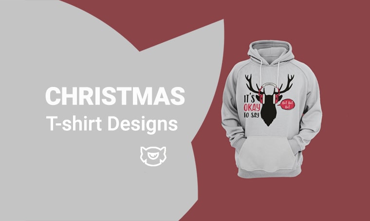 christmas tshirt design main image