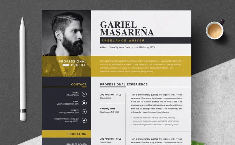 Gariel-Masarena-Resume-Template